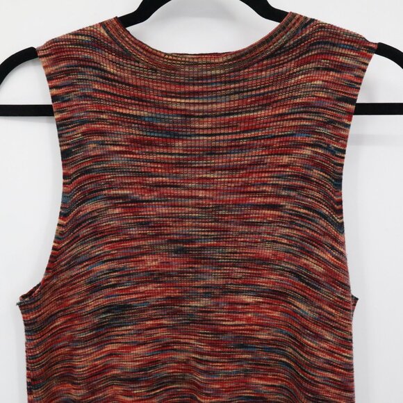 Anthropologie Tami Knit Tunic Dress Women L Multi Boho Earthy Artsy Casual Beach - Picture 6 of 16